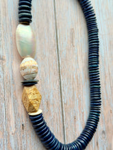 Load image into Gallery viewer, Vintage Shell, Mother of Pearl Statement Necklace
