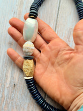 Load image into Gallery viewer, Vintage Shell, Mother of Pearl Statement Necklace
