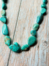 Load image into Gallery viewer, Vintage Various Mine Hand Knotted Turquoise Necklace
