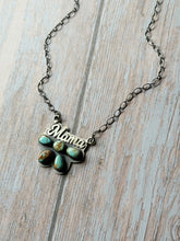 Load image into Gallery viewer, Number 8 Turquoise Mama Necklace
