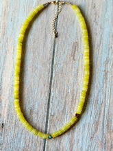 Load image into Gallery viewer, Chartreuse Rhinestone Beaded  Necklace
