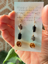 Load image into Gallery viewer, Gold Filled Mutligemstone Gemstone Dangle Earrings
