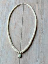 Load image into Gallery viewer, Vintage Clam Shell and Paloma Sterling Silver Necklace
