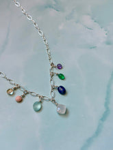 Load image into Gallery viewer, Charming Multigemstone Sterling Silver Necklace
