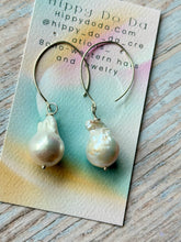Load image into Gallery viewer, Sterling Silver Baroque Pearl  Earrings
