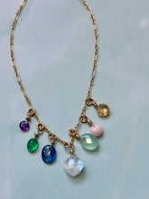 Load image into Gallery viewer, Charming Multigemstone 14k Gold Fill Necklace
