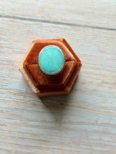 Load image into Gallery viewer, Beautiful Campitos Sonoran Turquoise Sterling Silver Ring, Size 7.75
