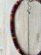 Load image into Gallery viewer, Sugar Plum Gemmy Necklace, Silver Clasp
