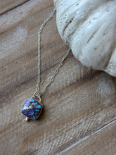 Load image into Gallery viewer, Mojave Turquoise Sterling Silver Necklace
