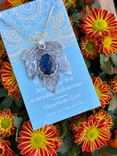 Load image into Gallery viewer, Final Collection, Sterling Silver Maple and Labradorite Necklace
