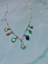 Load image into Gallery viewer, Charming Multigemstone Sterling Silver Necklace
