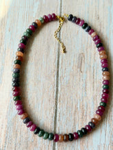 Load image into Gallery viewer, Sugar Plum Gemmy Necklace, Gold Clasp
