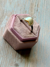 Load image into Gallery viewer, SALTY COLLECTION Heart Shaped Mother of Pearl Sterling Silver Ring, Size 9-9.25
