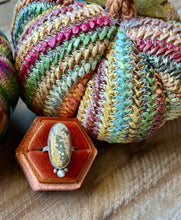 Load image into Gallery viewer, Ocean Jasper Sterling Silver Ring, Size 8
