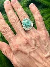 Load image into Gallery viewer, New Lander Blue Turquoise Sterling Silver Ring, Sz 7
