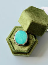 Load image into Gallery viewer, Campitos Sonoran Turquoise Sterling Silver Ring, size 7.75
