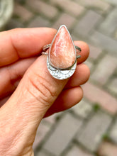 Load image into Gallery viewer, JOYFUL Pink Scolecite  Ring  Size 7
